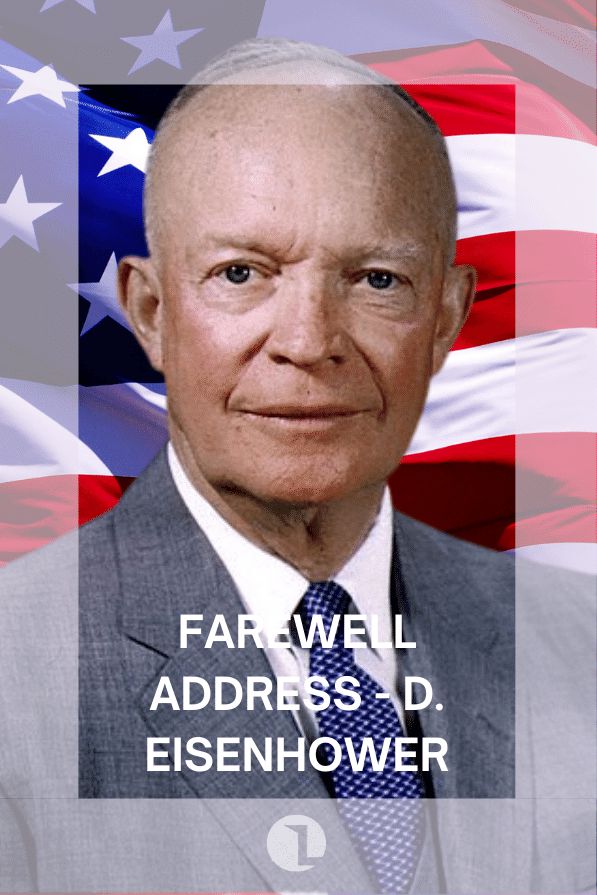 'Farewell Address' - Dwight Eisenhower cover image