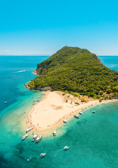 Marathonisi Beach in Zakynthos