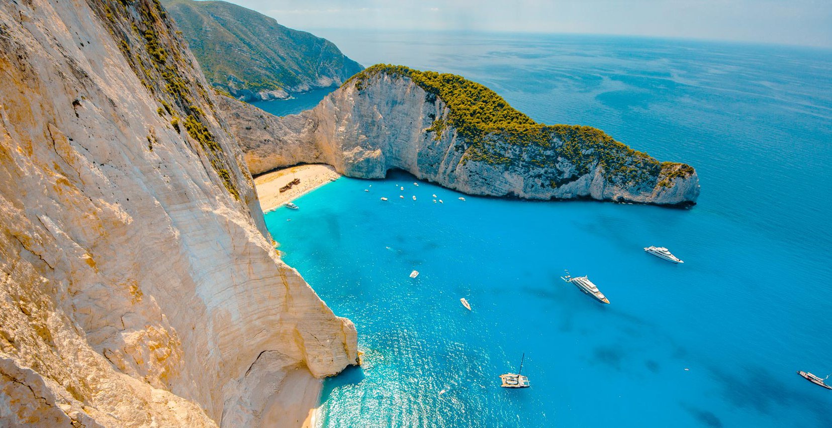 Navagio Beach in Zante