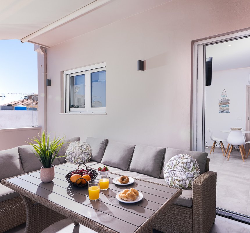 Lithies Zante Living Premium Apartment balcony