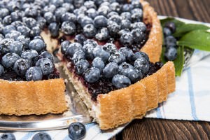 blueberry tart