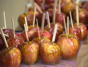 caramel apples