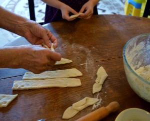 Little Passports Blog Make Scovergi Forming Dough into Shapes