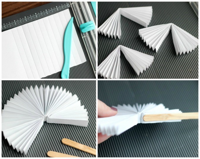 foldable paper fan