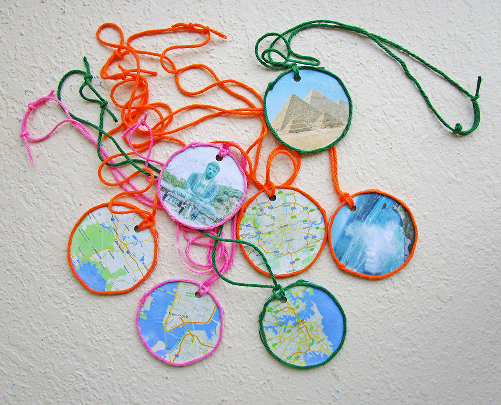 DIY Map Crafts For Kids   Mappendant 18 