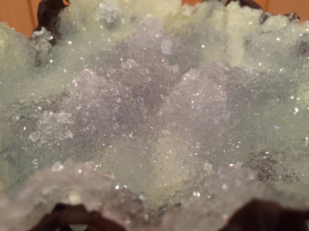 Crystal geode craft