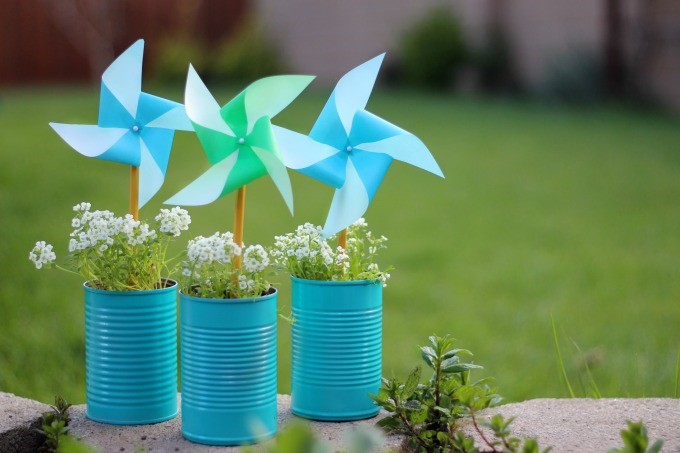 Pinwheel Crafts Flower Origami Kit for Kids