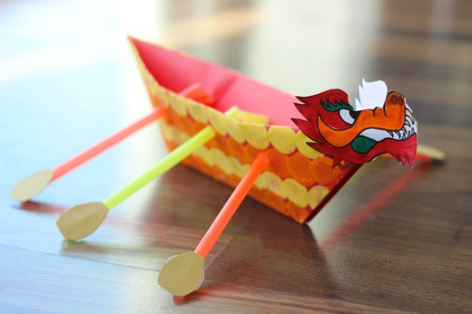 DIY Dragon Boat for Kids!
