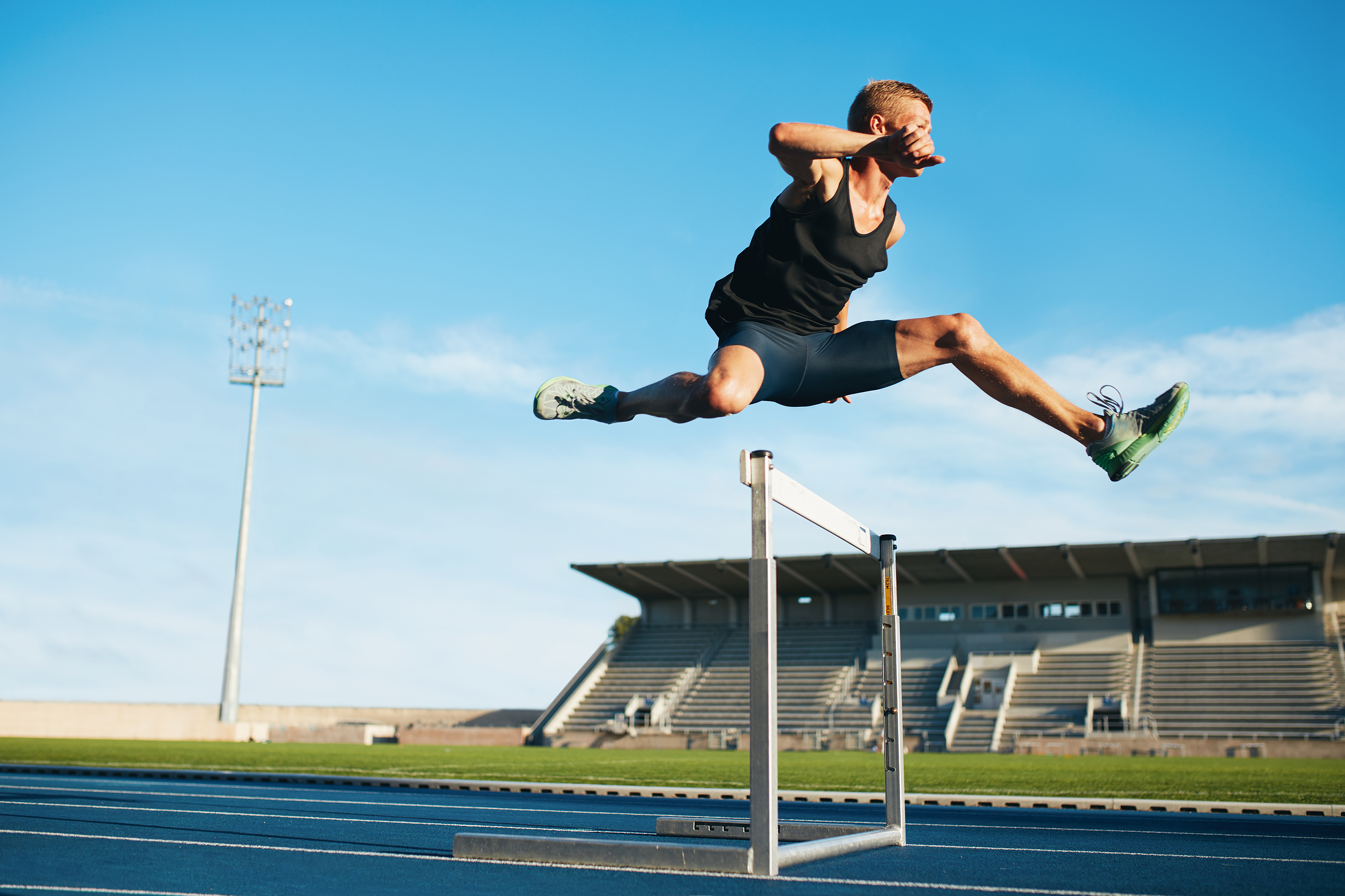 track and field hurdles