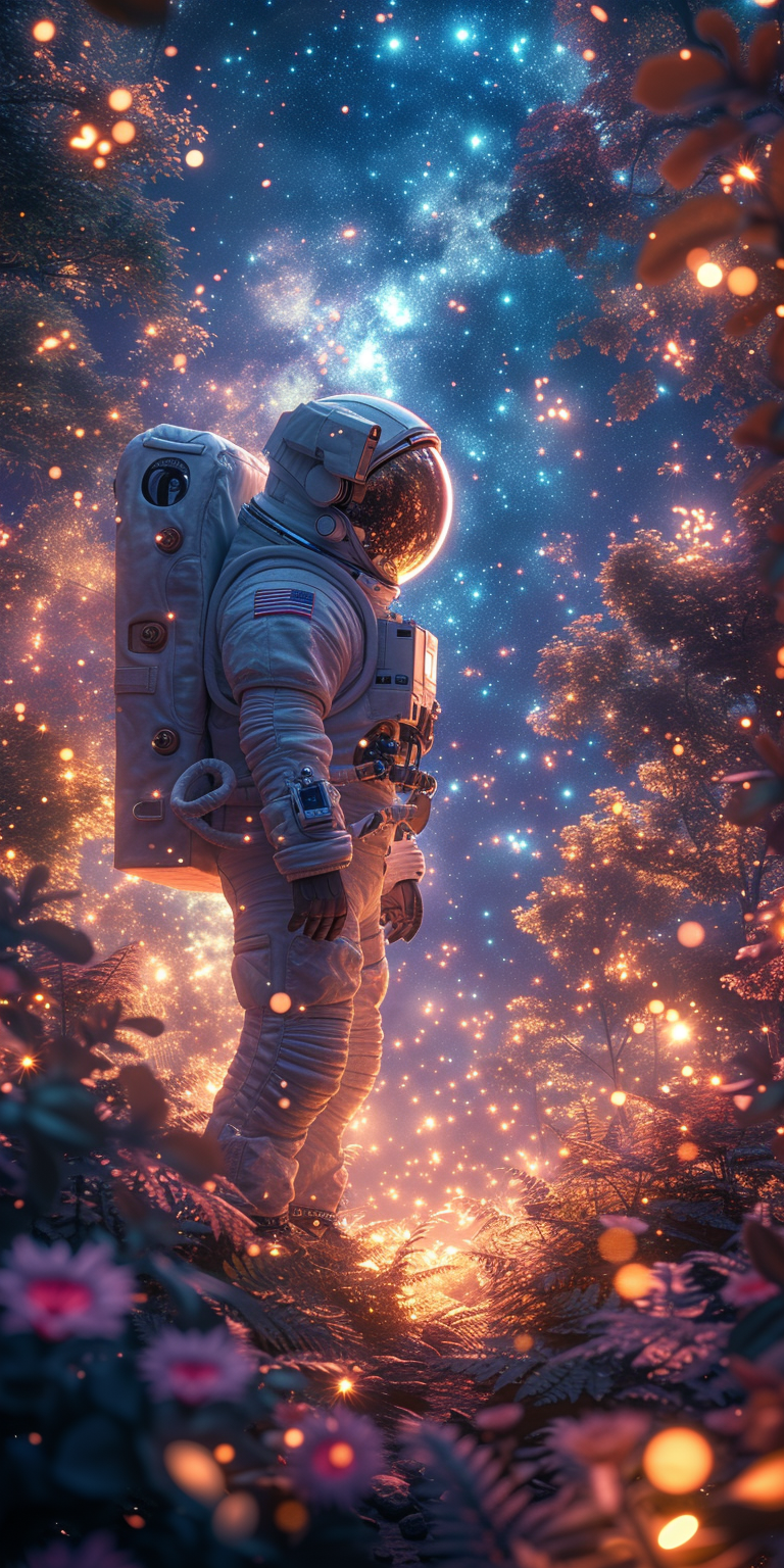 Capture the essence of space exploration