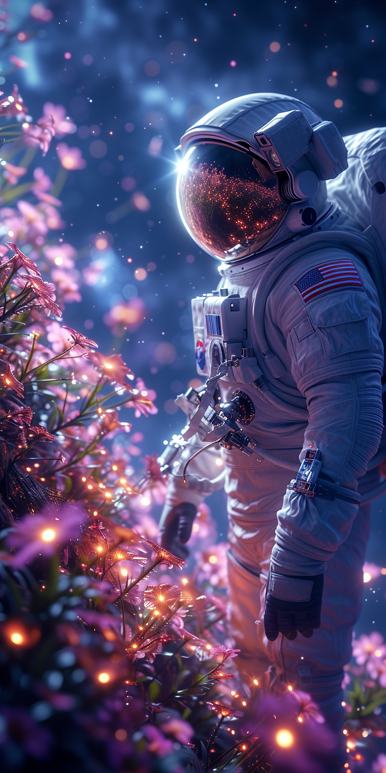 Capture the essence of space exploration