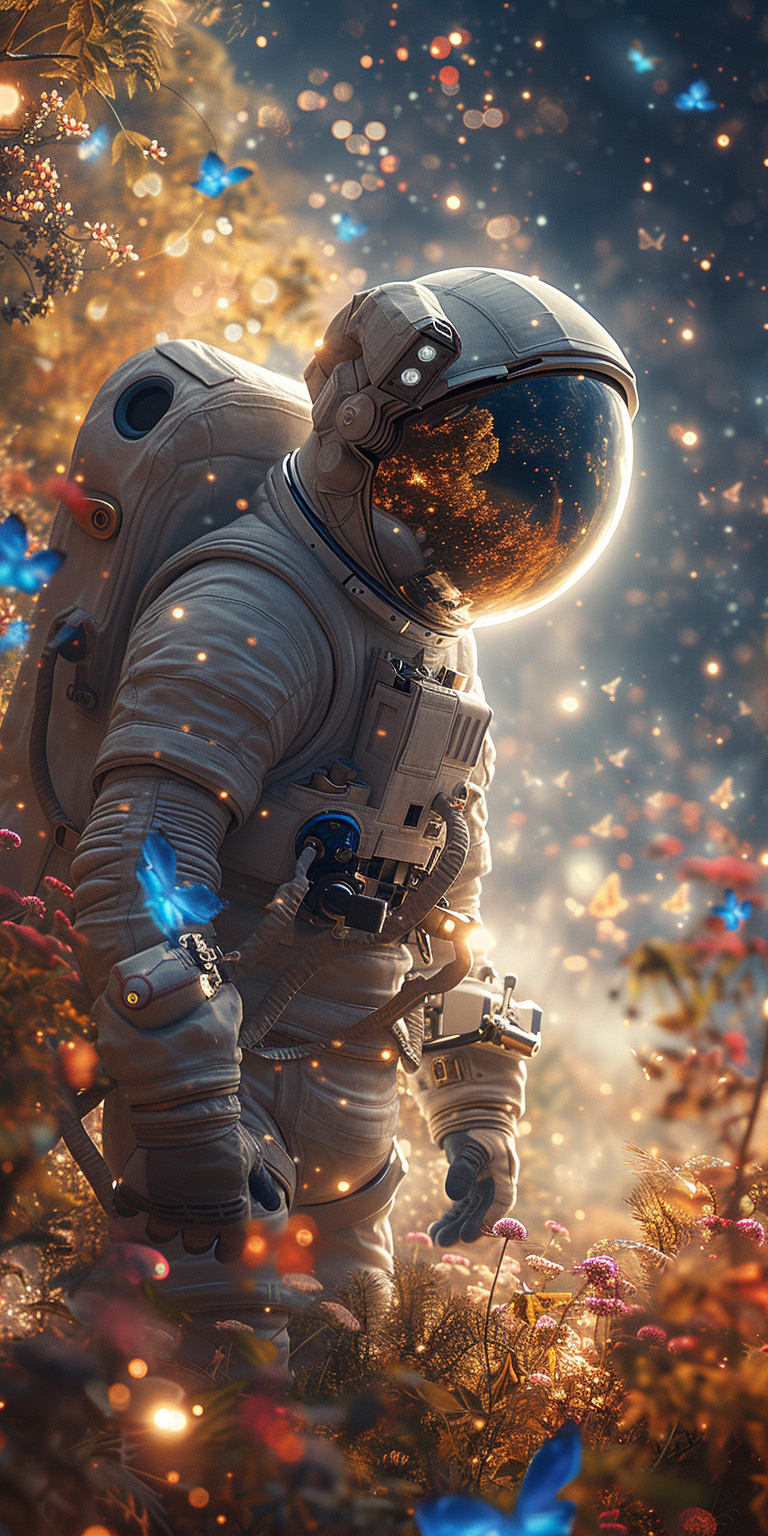 Capture the essence of space exploration