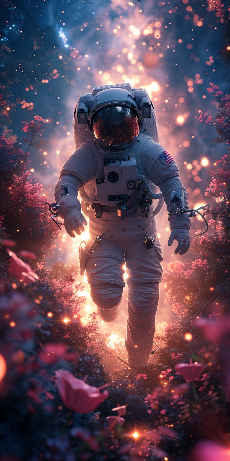 Capture the essence of space exploration