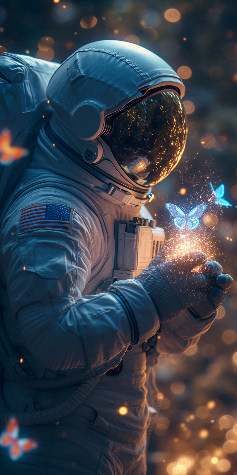 Capture the essence of space exploration