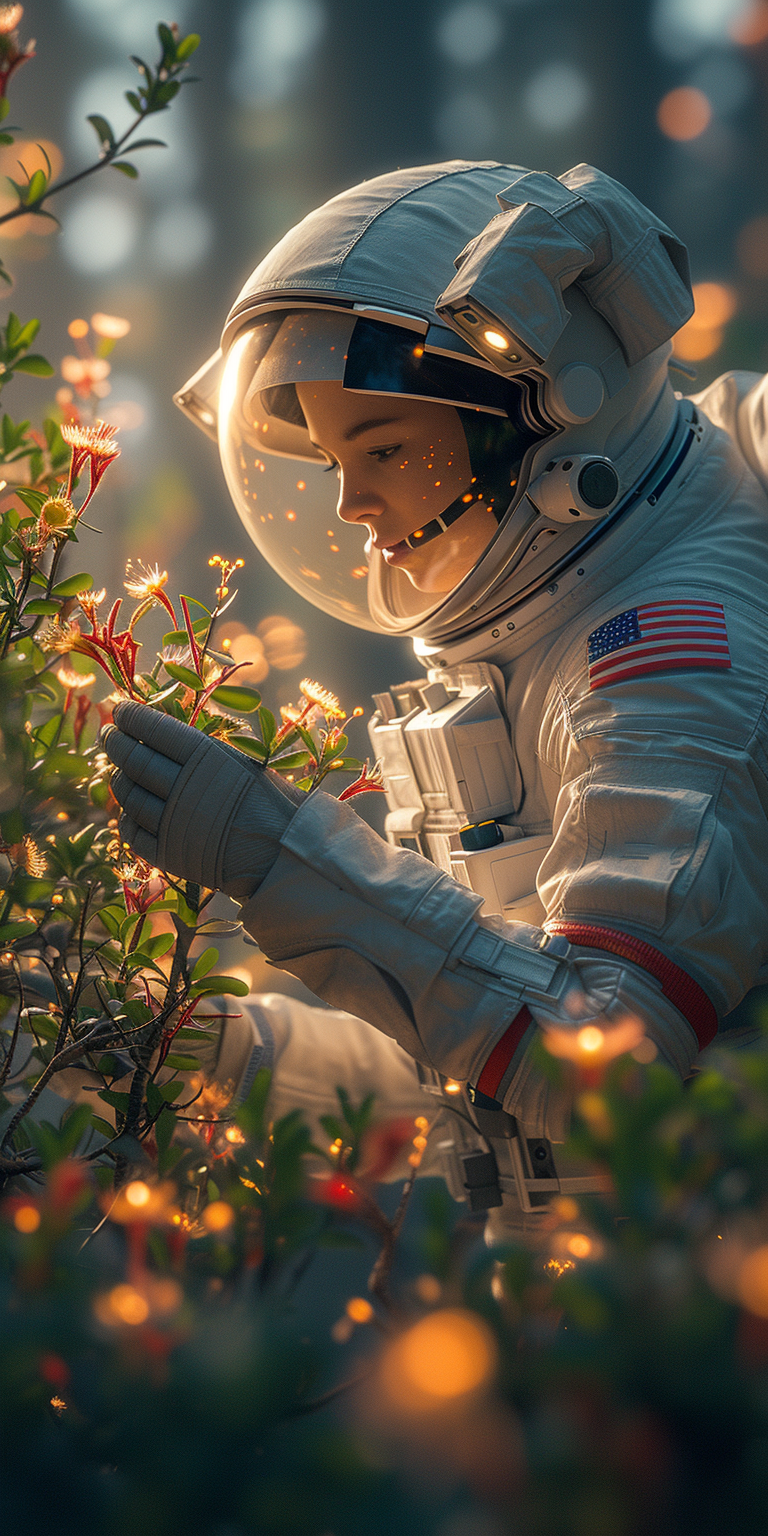 Capture the essence of space exploration