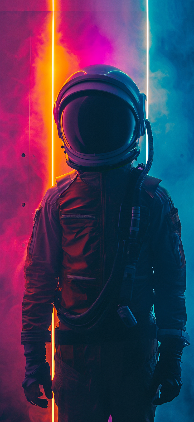 Step into a world where technology meets space exploration with our latest HD mobile wallpaper