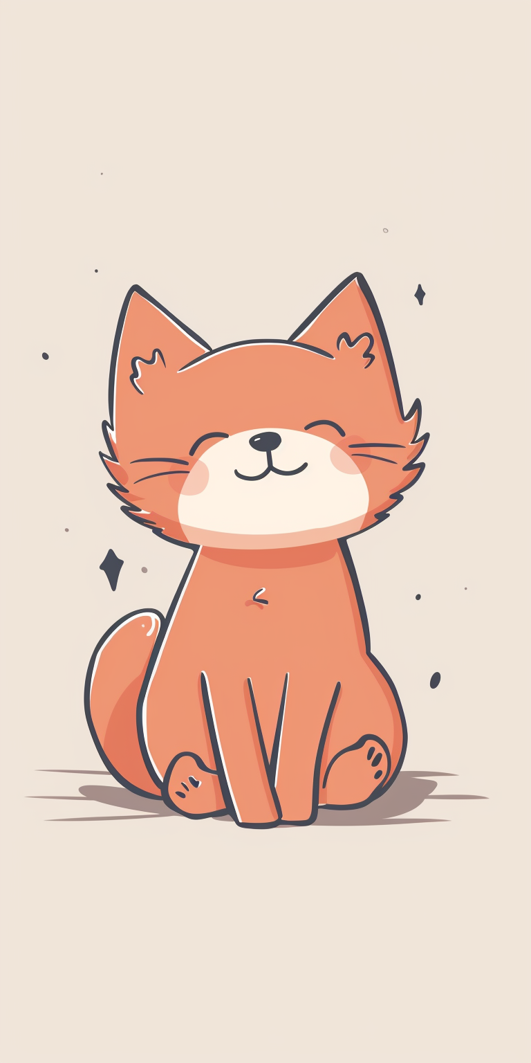 high-quality cute cat illustrations