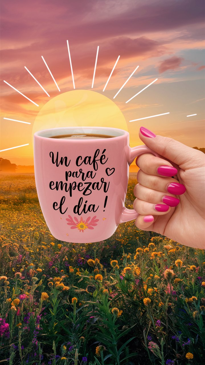 Discover stunning 3D mobile wallpapers featuring a serene sunrise and a cup of tea. Enhance your phone's look with our beautiful illustrations.