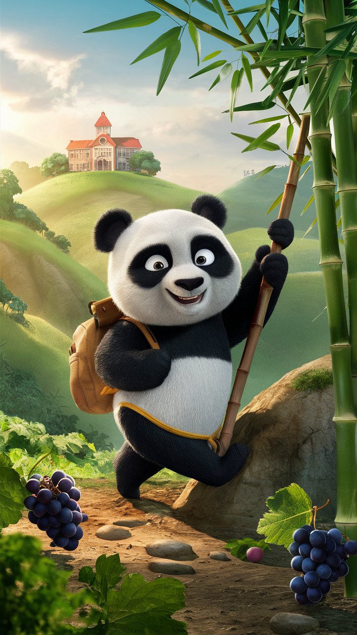 Immerse yourself in the world of HD Kung Fu Panda with incredible 3D illustrations designed for your mobile phone wallpaper. Experience the excitement now!