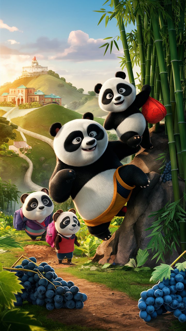 Transform your phone screen with our HD Kung Fu Panda 3D illustrations. Find the perfect wallpaper to showcase your love for this iconic character in style!