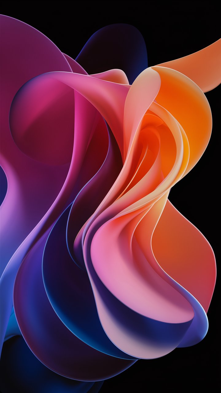 Enhance your device's home screen with our breathtaking collection of HD abstract gradient mobile wallpapers and beautiful illustrations. Explore now for inspiration!