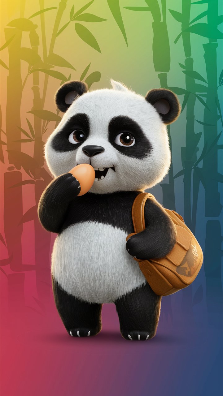 Discover adorable Kung Fu Panda illustrations with our HD mobile wallpapers. Get mesmerized by charming and cute designs. Perfect for your phone!