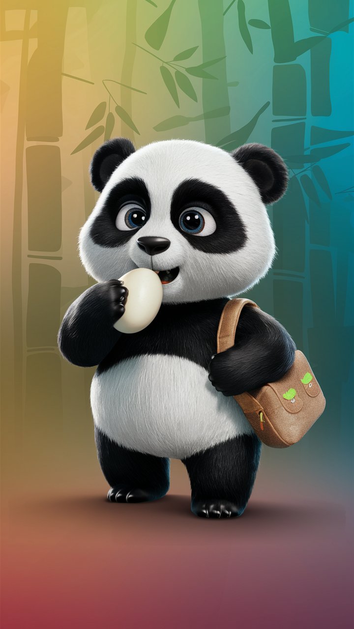 Find cute and charming Kung Fu Panda illustrations in HD for your mobile wallpaper. Download now for a delightful phone screen!