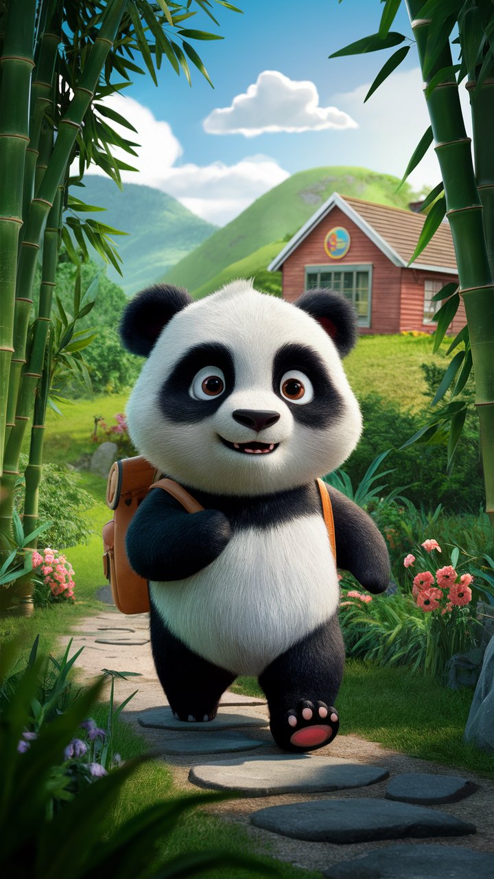 Explore a collection of HD mobile wallpapers featuring joyful Kung Fu Panda illustrations on our website!