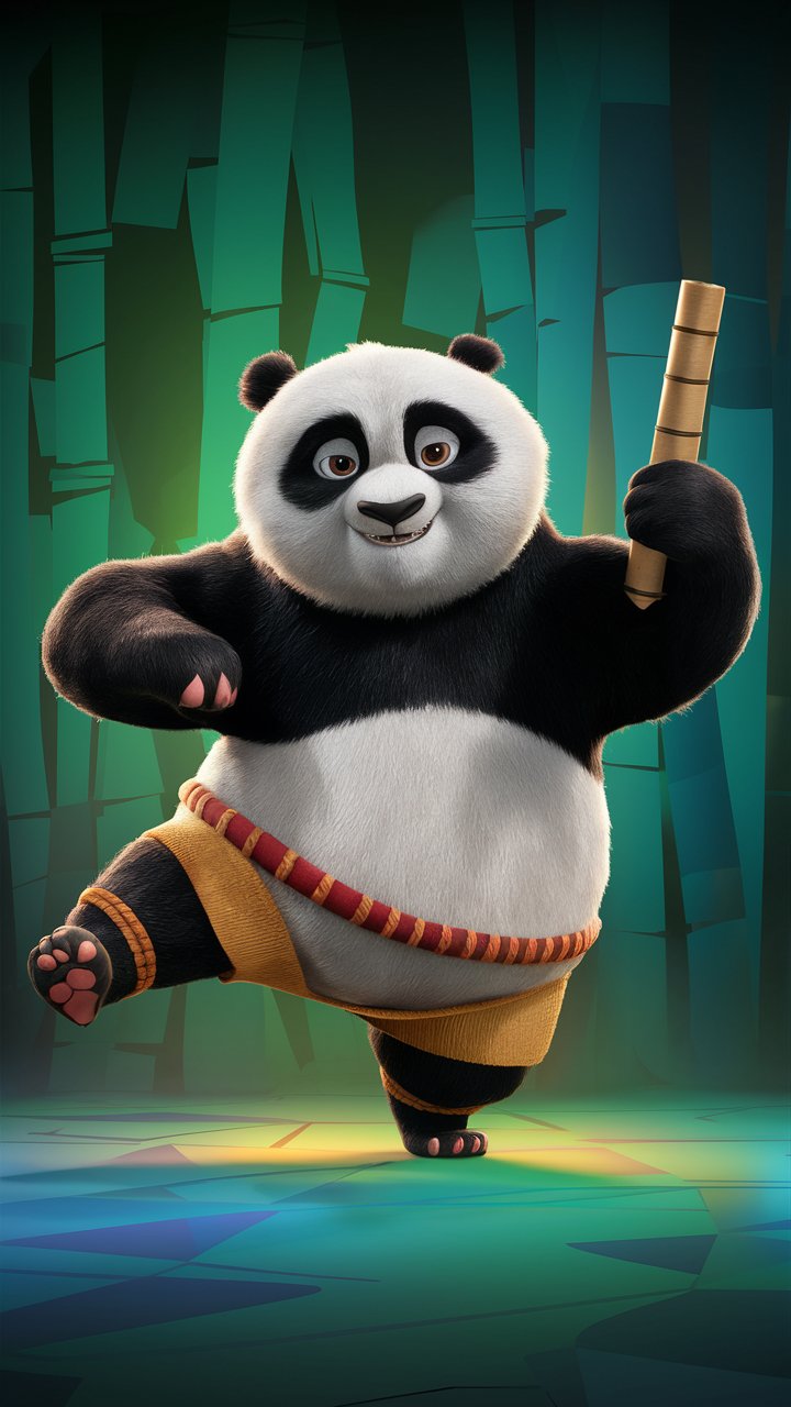 Immerse yourself in the world of Kung Fu Panda with high-definition mobile wallpapers. Explore joyful and playful illustrations that will add a touch of whimsy to your device.