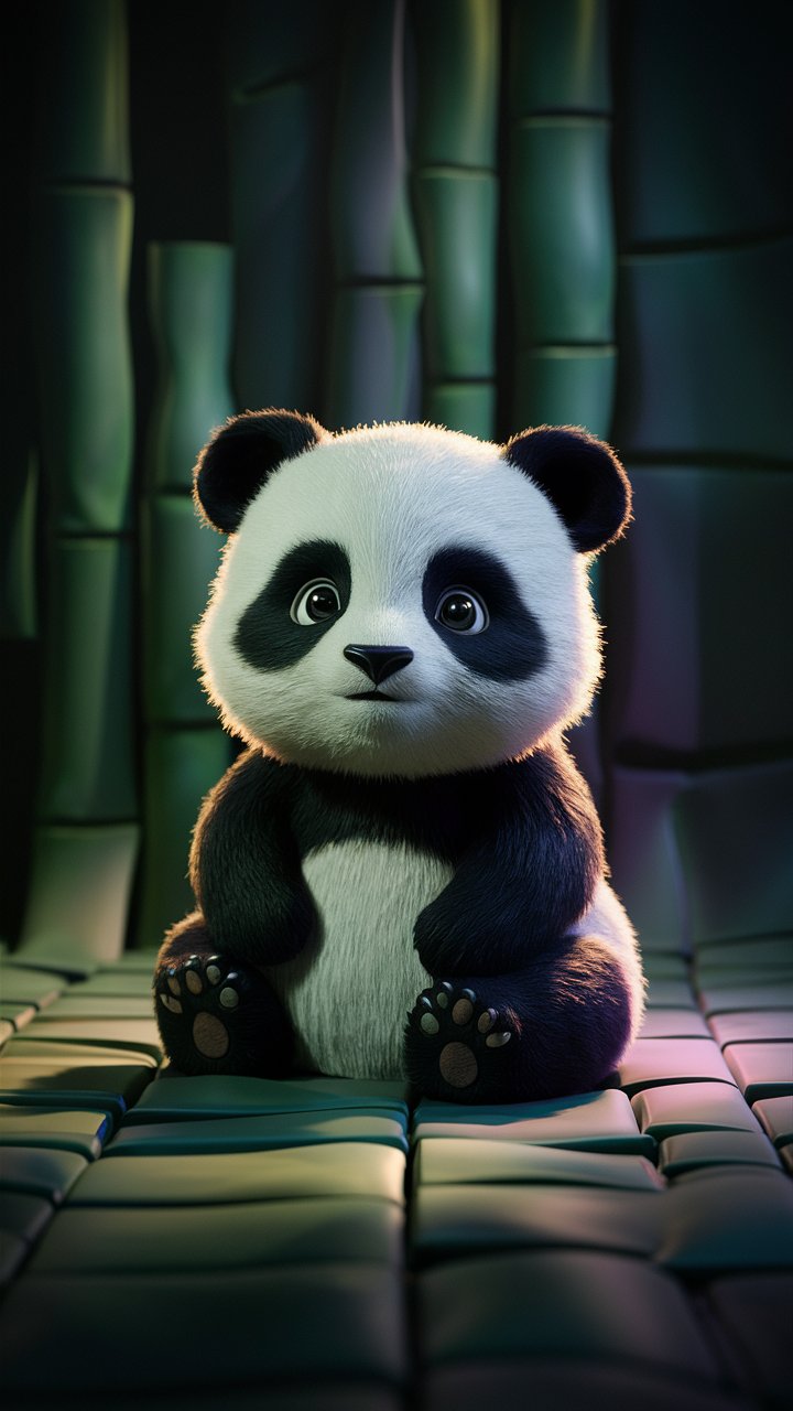 Transform your phone with our charming HD Kung Fu Panda illustrations. Bring joy to your screen with our playful and cute designs.