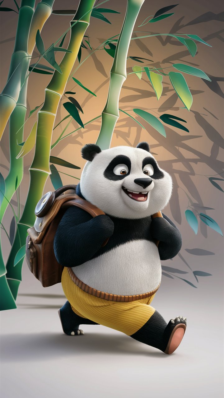 Spruce up your mobile wallpaper with delightful and endearing Kung Fu Panda illustrations. Browse through our collection of HD designs to find the perfect fit for your screen.