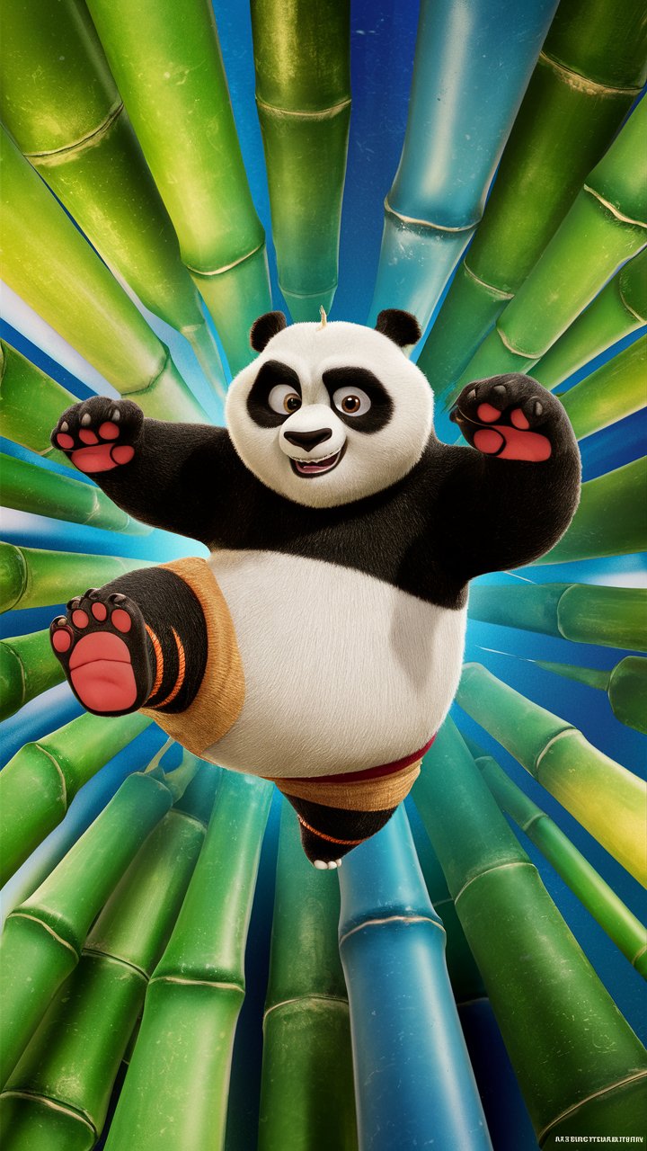 Explore a collection of HD cute, playful, and charming Kung Fu Panda illustrations for your mobile wallpaper. Find the perfect design to enhance your device's screen.