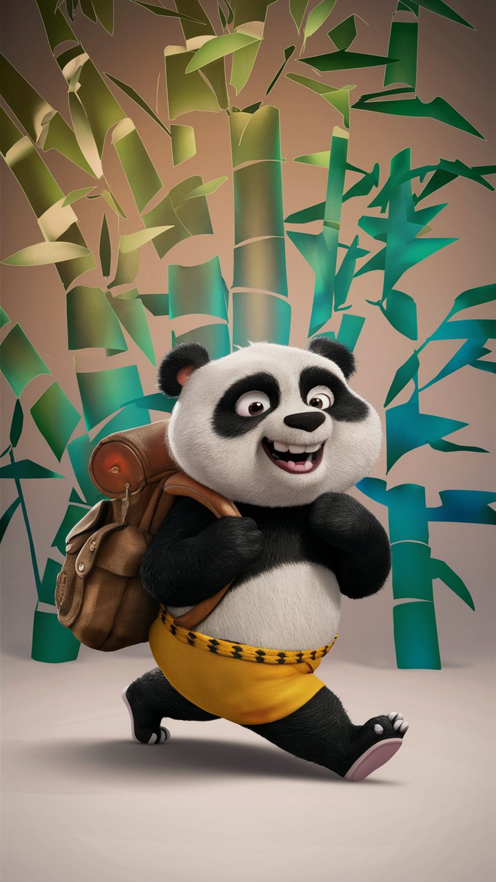 HD Kung Fu Panda Illustrations for Your Phone