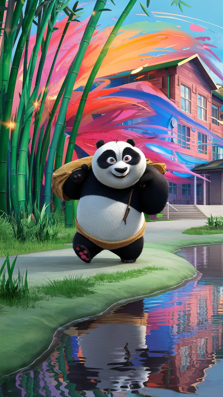 Explore an incredible collection of HD Kung Fu Panda illustrations that are cute and charming. Upgrade your mobile wallpaper with these delightful designs.