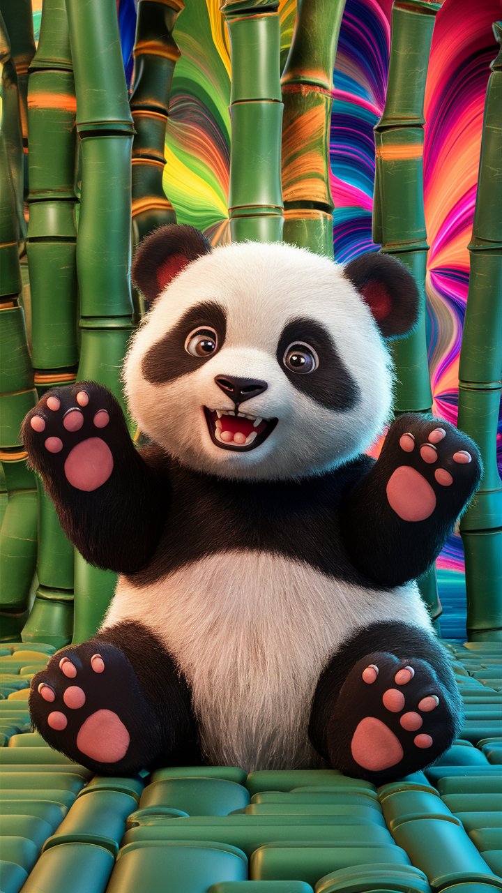 Discover adorable and captivating Kung Fu Panda illustrations for your mobile wallpapers. Get HD quality designs full of charm and cuteness!