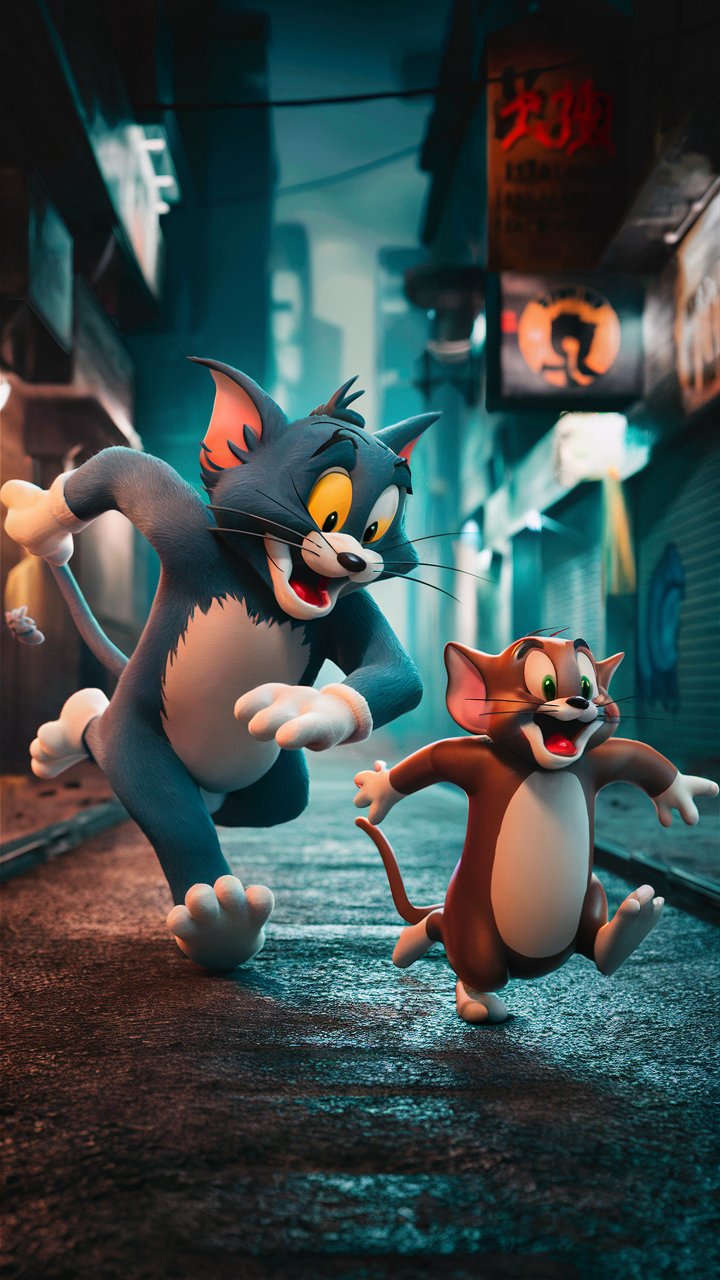 Explore our site for HD Tom and Jerry cartoons in 3D with colorful mobile wallpaper illustrations. Bring your favorite characters to life on your screen!