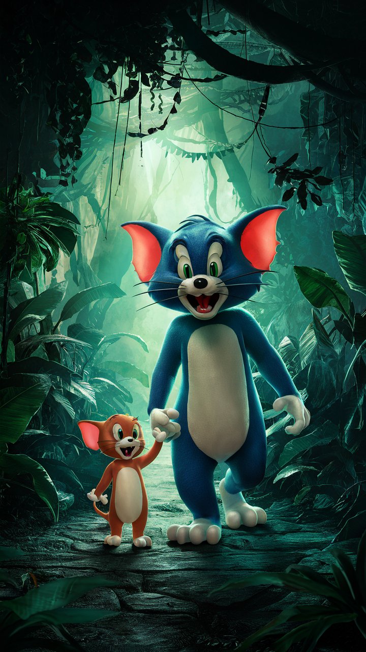 Dive into the world of Tom and Jerry cartoons with our HD 3D mobile wallpapers. Immerse yourself in colorful illustrations that bring their adventures to life.