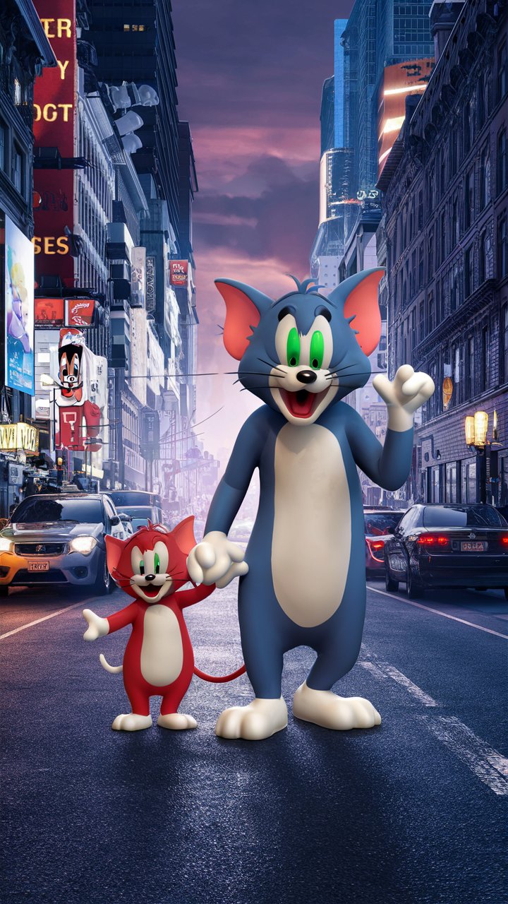 Transform your phone's screen with our 3D mobile wallpapers showcasing the iconic duo, Tom and Jerry. Immerse yourself in captivating illustrations that will make your device come alive!
