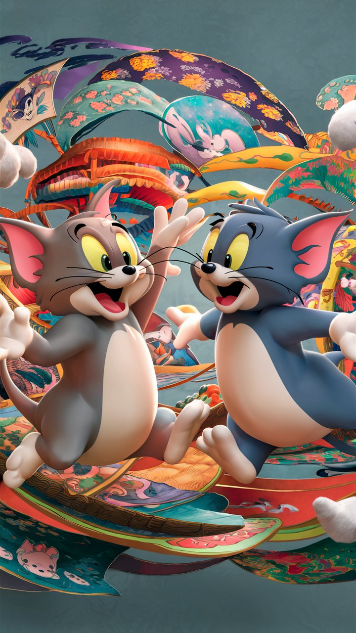 . Discover stunning HD Tom and Jerry 3D illustrations ideal for mobile wallpapers on our website.