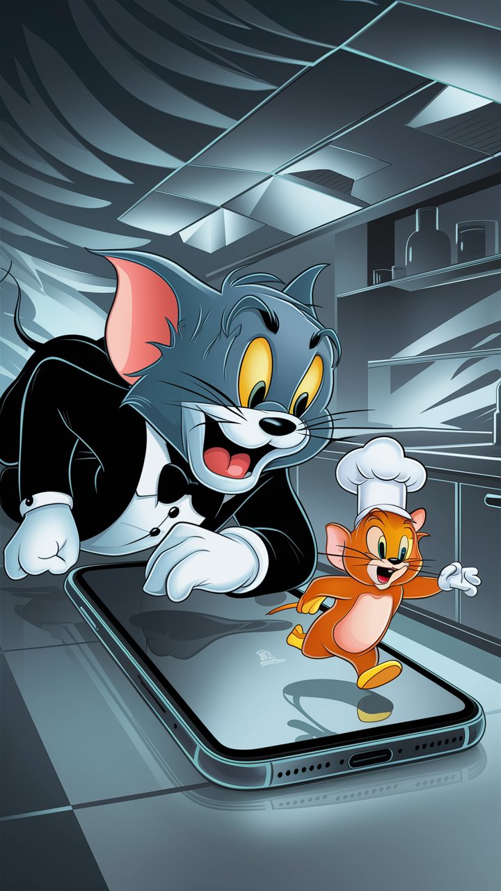 Get the best HD Tom and Jerry 3D illustrations for your mobile wallpaper. Explore our wide range of high-quality images and bring your screen to life!
