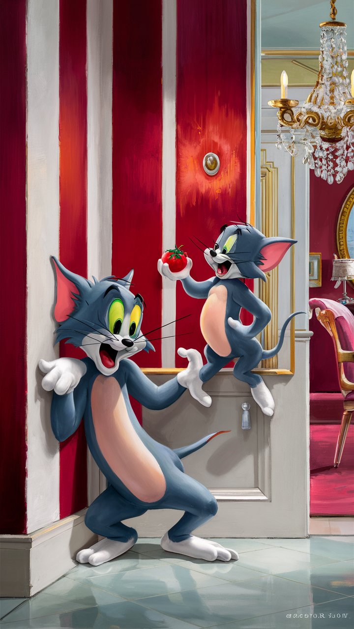 Explore our HD Tom and Jerry 3D illustrations for the perfect mobile wallpaper! Get high-quality images of your favorite duo in action.
