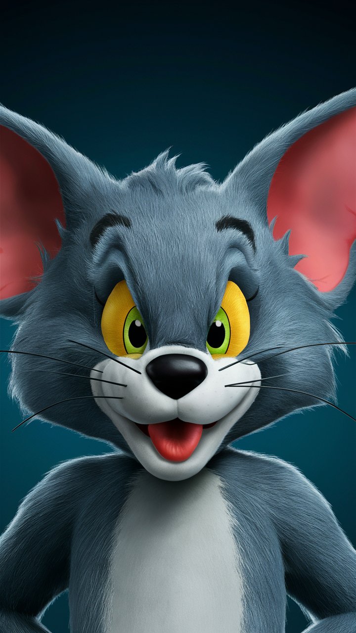 Find the best HD Tom and Jerry 3D illustrations for your mobile wallpaper. Elevate your phone screen with perfect 3D wallpapers.