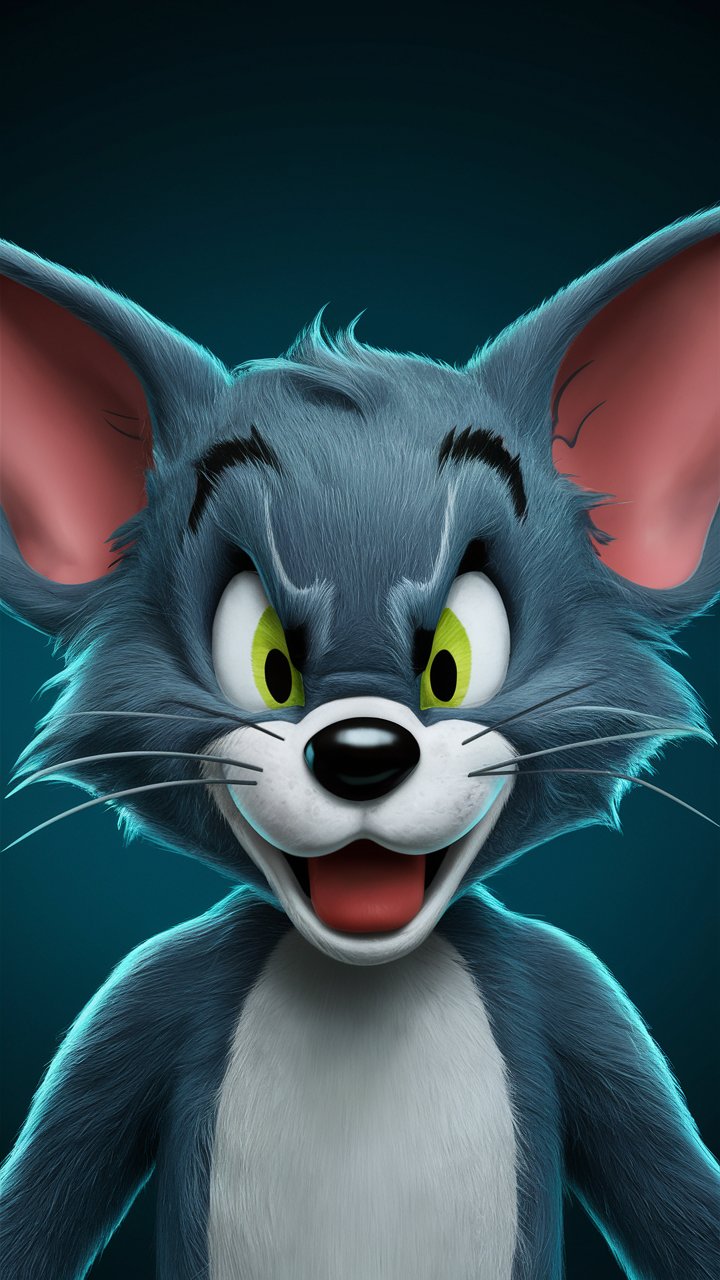 Stunning HD illustration of Tom demon. Perfect for mobile wallpaper enthusiasts looking for high-quality graphics.