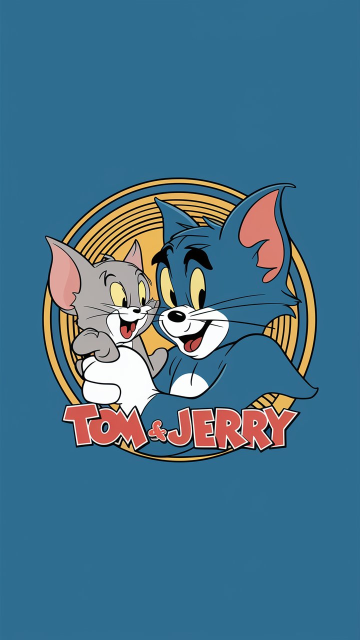 Explore HD Tom and Jerry illustrations, great for mobile wallpapers. Find top-quality images for your phone screen.
