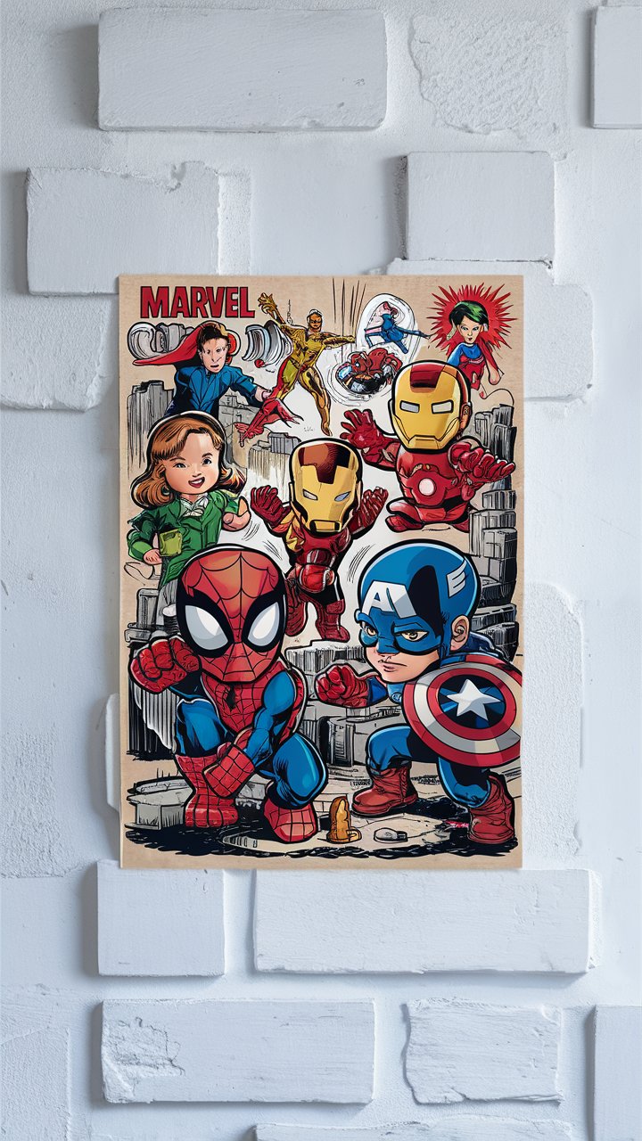 Browse through our awesome selection of comic mobile wallpapers. Give your phone a fresh look with our eye-catching designs.
