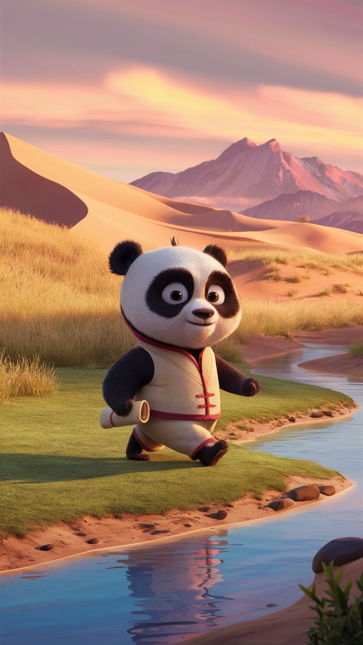 Find amazing HD kung fu panda 3D illustrations tailored for mobile wallpapers. Transform your screen with these captivating artworks.