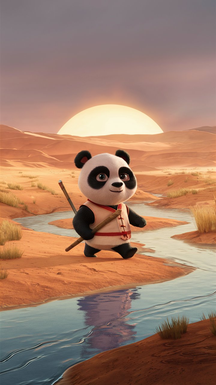 Transform your phone with captivating HD kung fu panda 3D illustrations, tailored for the most stylish mobile wallpapers. Upgrade your screen today!