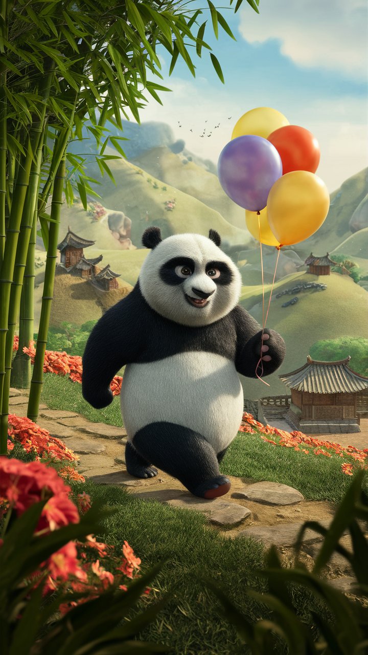 High-quality Kung Fu Panda artwork designed for mobile wallpapers. Elevate your screen with these amazing illustrations!