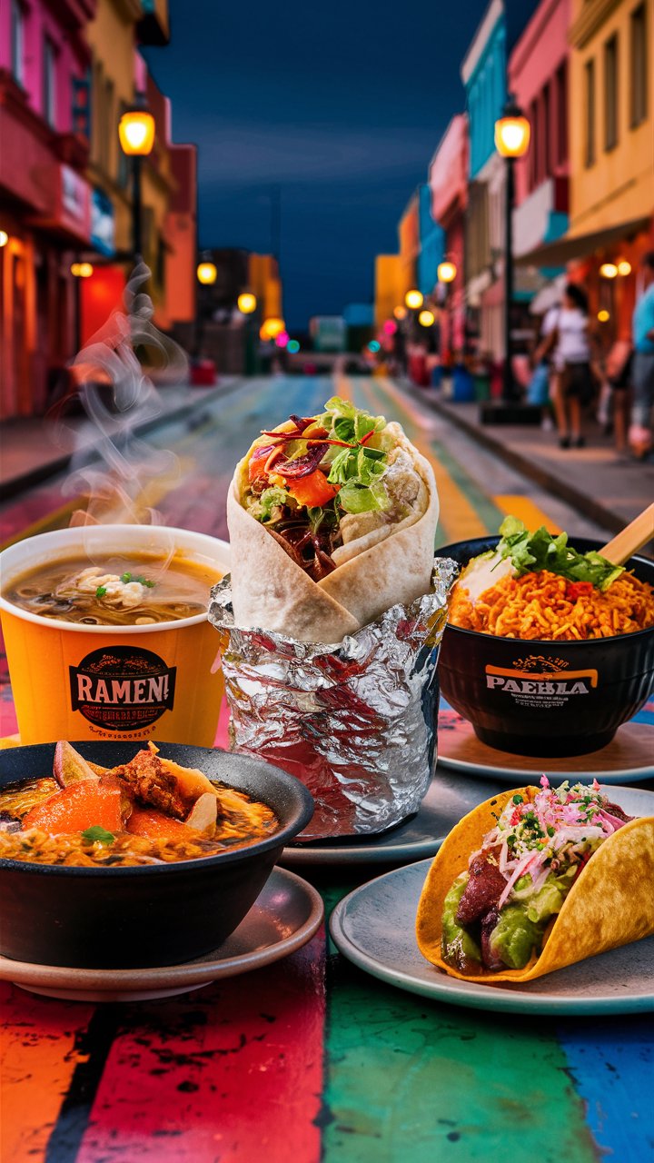 Discover mouth-watering illustrations of delicious food for your mobile wallpaper. Explore aesthetic and vibrant Mexican food wallpapers on our site.