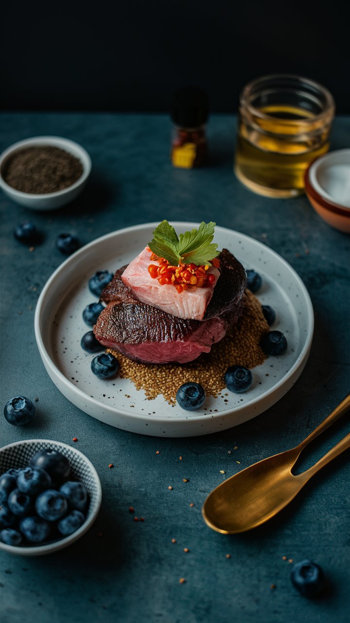 xplore mouth-watering illustrations of steaks and other delicious foods perfect for your mobile wallpaper.